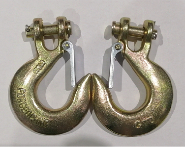 Haken-Gabelkopf-Slip-Haken mit Riegel H331-A331