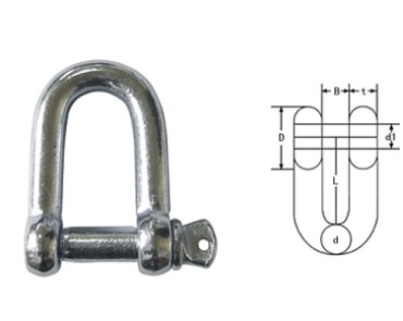 Schäkel-JIS-SCHÄKEL KOMMERZIELLER TYP