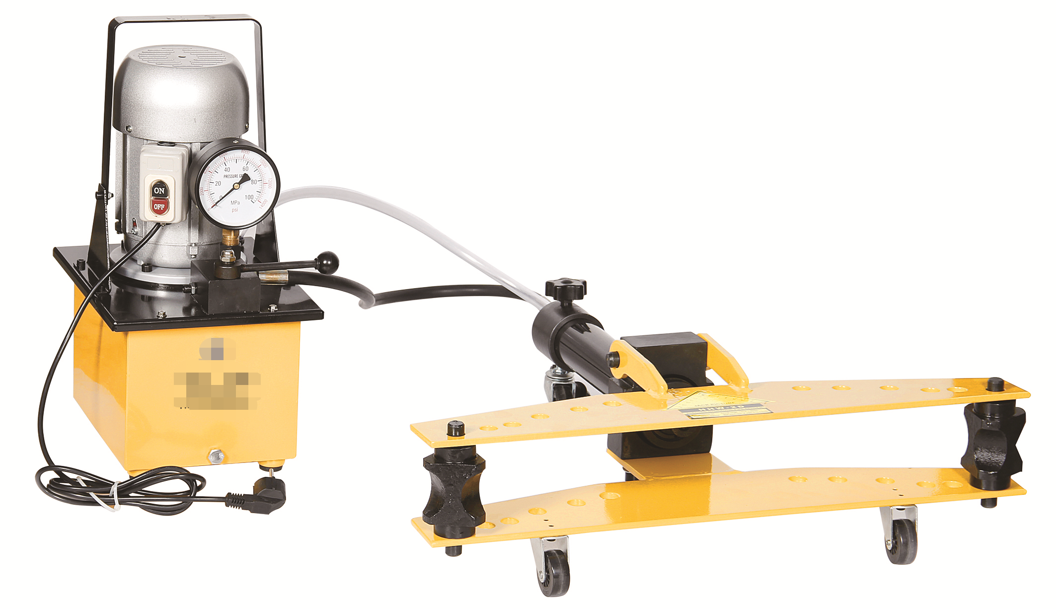 Luftbetriebene Rohrbiegemaschine der HHW 2D-Serie
